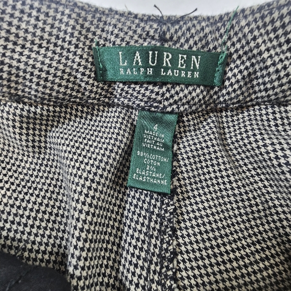 LAUREN RALPH LAUREN Gray Checkered Trousers - Picture 9 of 15
